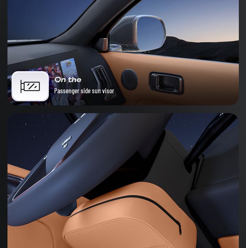BYD Han L 2025 Porta-lenços para Apoio de Braço - Porta-papel para Pendurar no Interior do Carro