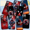 Phone Case for Samsung Galaxy S25 S23 S22 S24 Ultra FE A05 A06 A15 A16 A36 A37 A35 A54 A55 A56 A57 A25 A26 A53 A17 Spider Man Marvel Spiderman Cover