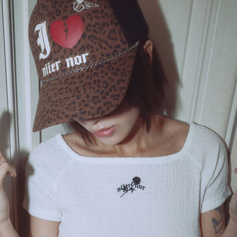 

NIIER NOR NN TRUCKER CAP_LEOPARD FREE