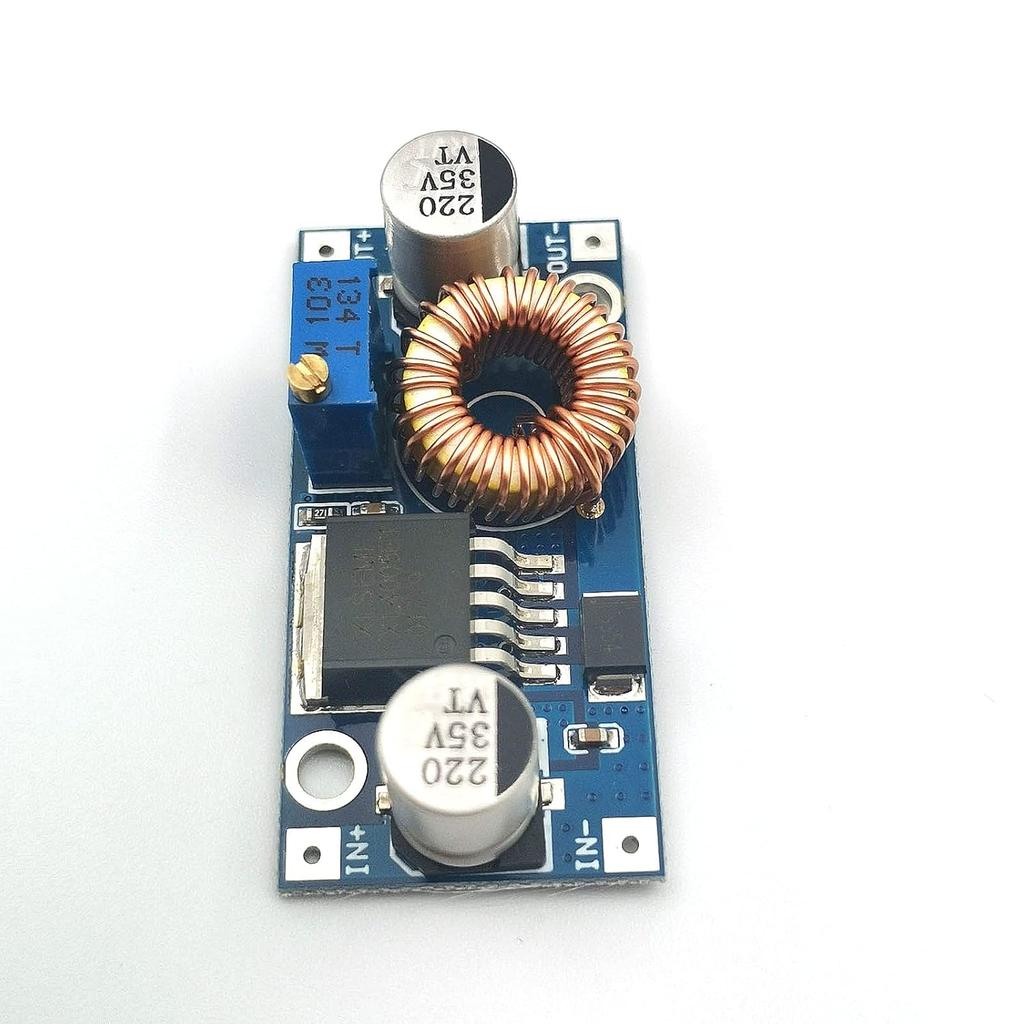 KIRO&SEEU XL4005 DSN5000 Beyond LM2596 DC-DC Adjustable Step-Down Power Supply Module 5A High Current High Power