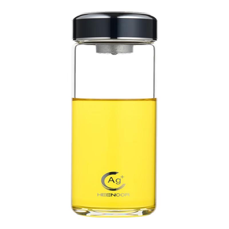 Heenoor XN-1802 Antibacterial Glass Tea Infuser Bottle