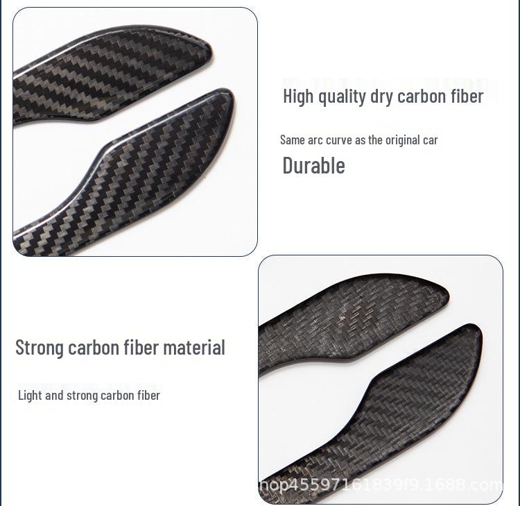Tesla Model 3/Y Carbon Fiber Door Handle Protective Film