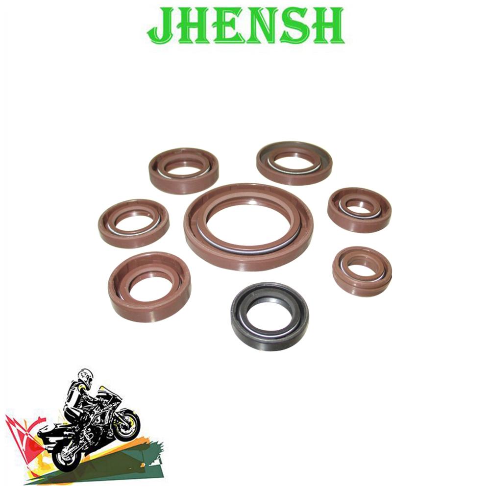 JHENSH High Quality NC250 Engine Oil Seals Set For Zongshen ZS177MM 250cc BSE KAYO Dirt Bike