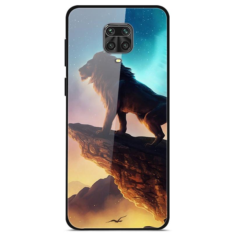 Glass Back Cover For Xiaomi Redmi Note 9s Case Tempered Glass Case For Xiaomi Redmi Note 9 Pro Max Case Redmi Note 9s Case Funda