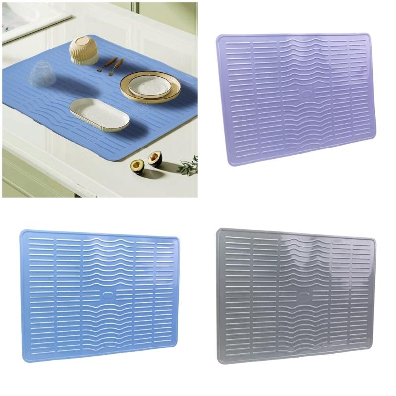 Tampa de Fogão Silicone Tampa de Fogão para Fogão Elétrico Tapete de Fogão Resistente ao Calor Tapete Grande de Secagem para Fogão de Cozinha