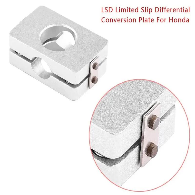 For Honda 1993-1997 Del Sol 1988-1991 CRX 1988-2000 Civic Silver LSD Stainless Steel Limited Slip Differential Conversion