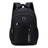Men Backpack Large Capacity Waterproof Zipper Closure Good Load-bearing Adjustable Strap Oxford