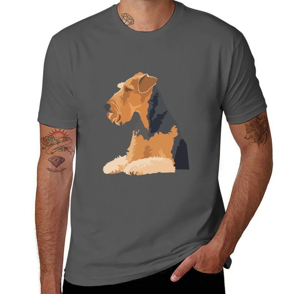 Airedale Terrier TShirt Festival Short Sleeve TShirt