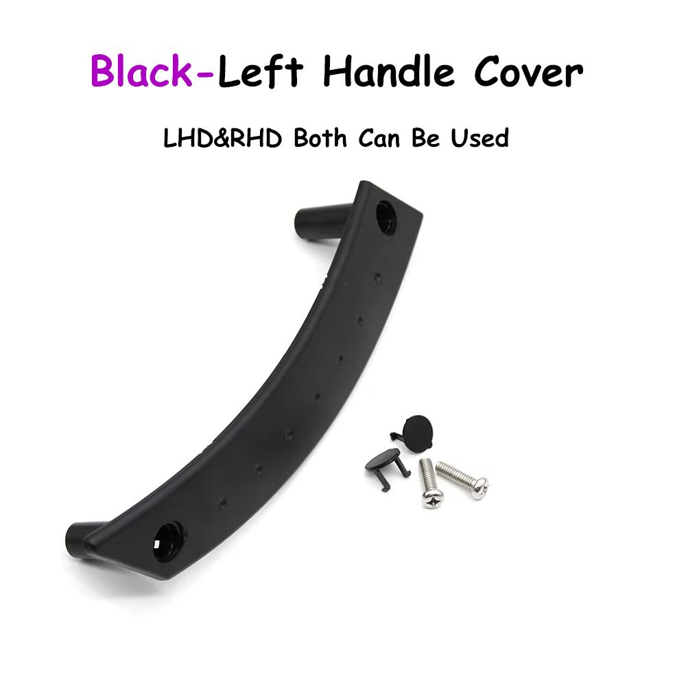 

1/2PCS Car Interior Left Right Door Pull Handle Cover Panel Replacement For Volkswagen VW Beetle 2000-2010 1C0867171A2QL Black Left