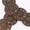 Hollowed Corset Belt Aesthetic Rivet Studded Belt Ethnic Belt Y2K Girl PU Leather Waistband Girl Western Waist Ornaments