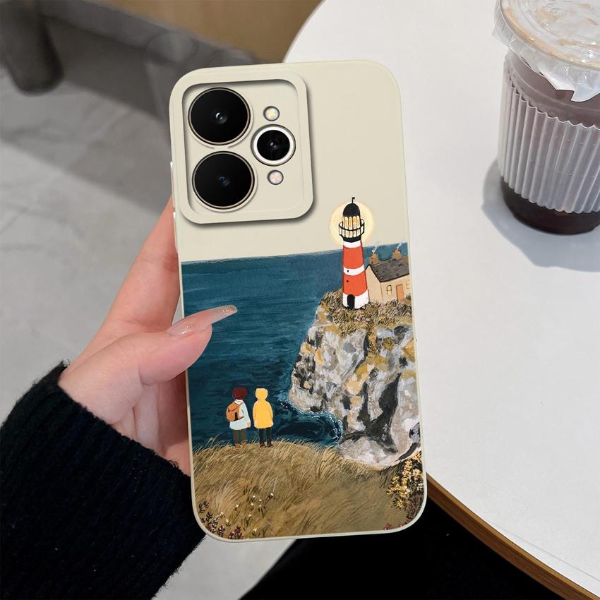 For Realme 15 15T 15X C21Y C25Y Note 70 70T C71 C73 C33 C35 Phone Shell Fashion Leopard Print Patterns Anti Drop Cases For Realme Silicone Back Covers