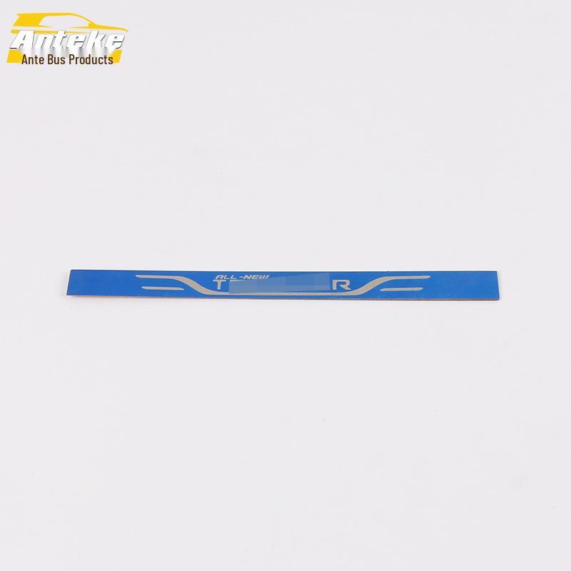 Trax Rear Guard Plate: Anti-Scratch Collision Sticker for Trunk Protection, Fits 19 Models
