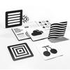 Non-Toxic Montessori Baby Visual Stimulation Card Toys Black White Flash Cards Early Childhood Learning Educational Toys For Newborn Baby