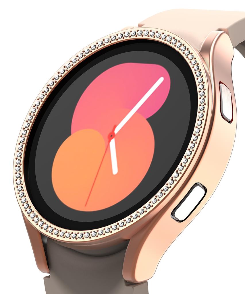 Nuateu [6Color] Galaxy Watch 5/4 Cubic Bumper Hard Case 40/44Mm