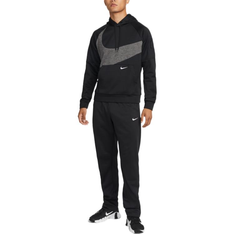 Nike Sweatshirts Men's Black Hooded Moderate Regular DQ5402-010
