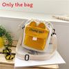 Cute Small Canvas Bucket Bag With Drawstring Closure For Daily Use Girls