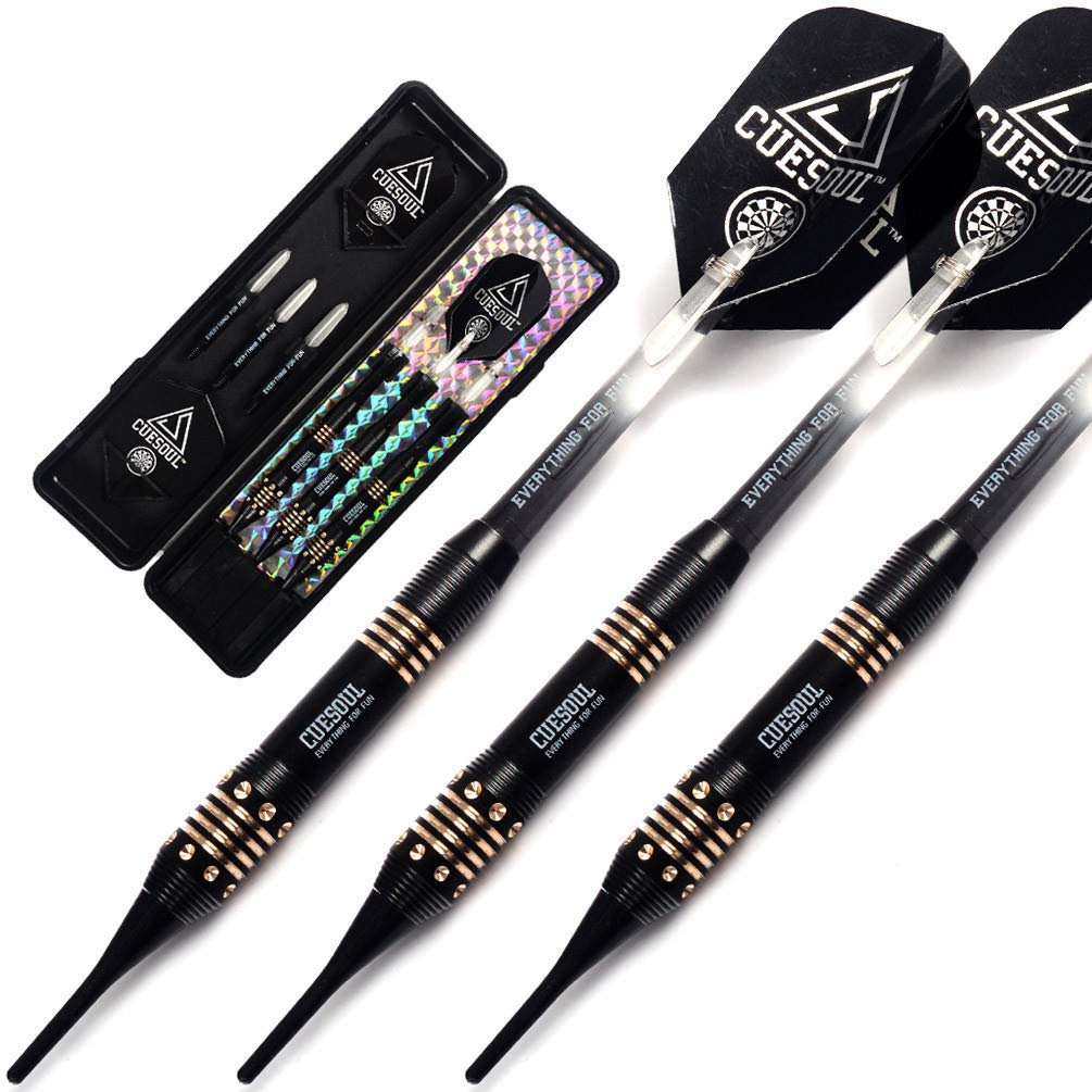 Black Scorpion CUESOUL 16 Gram Black Scorpion Soft Tip Darts (CSBCD006)