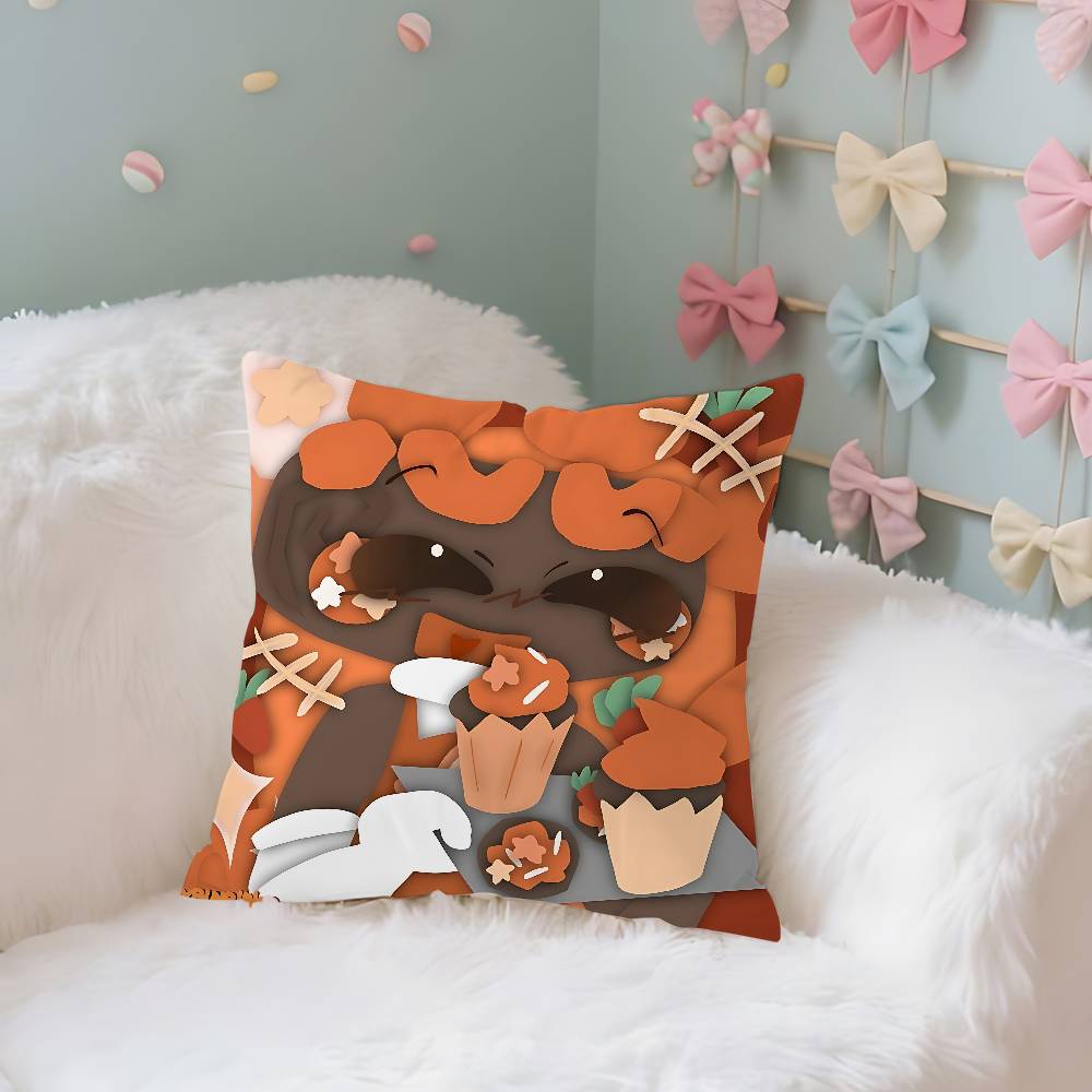 Cosmo Vee Case Plush Fabric Soft Pillowcase Double Sided Print Cushion Cover Household Gifts