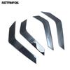 For Volkswagen VW T-cross Tcross - 2024 Steel Ide Door Armrest Handle Cover Trim Molding Sticker Interior Accessories