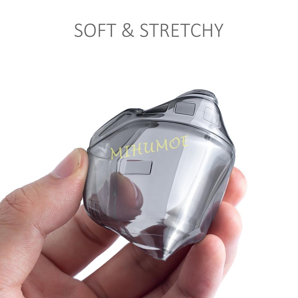 For Kia Forte Soul K3 K5 K8 Sorento Seltos Cerato Niro Optima Telluride Carnival Black Transparent Car Key Fob Case Cover