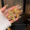 Three-dimensional Leaf Earrings Women's Exaggerated Cold Wind Stud Earrings Retro Temperament Earrings