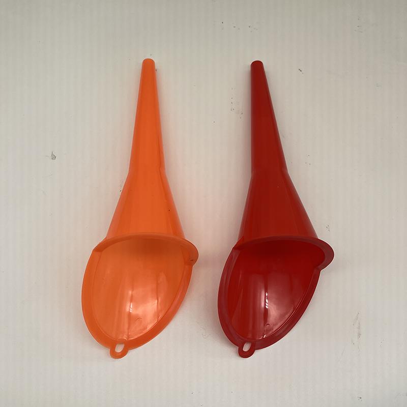 Car Long Stem Funnel Gasoline Oil Fuel Filling Tools Anti-splash Plastic Oil Funnel Motorcycle Refueling Tools Auto Accessories