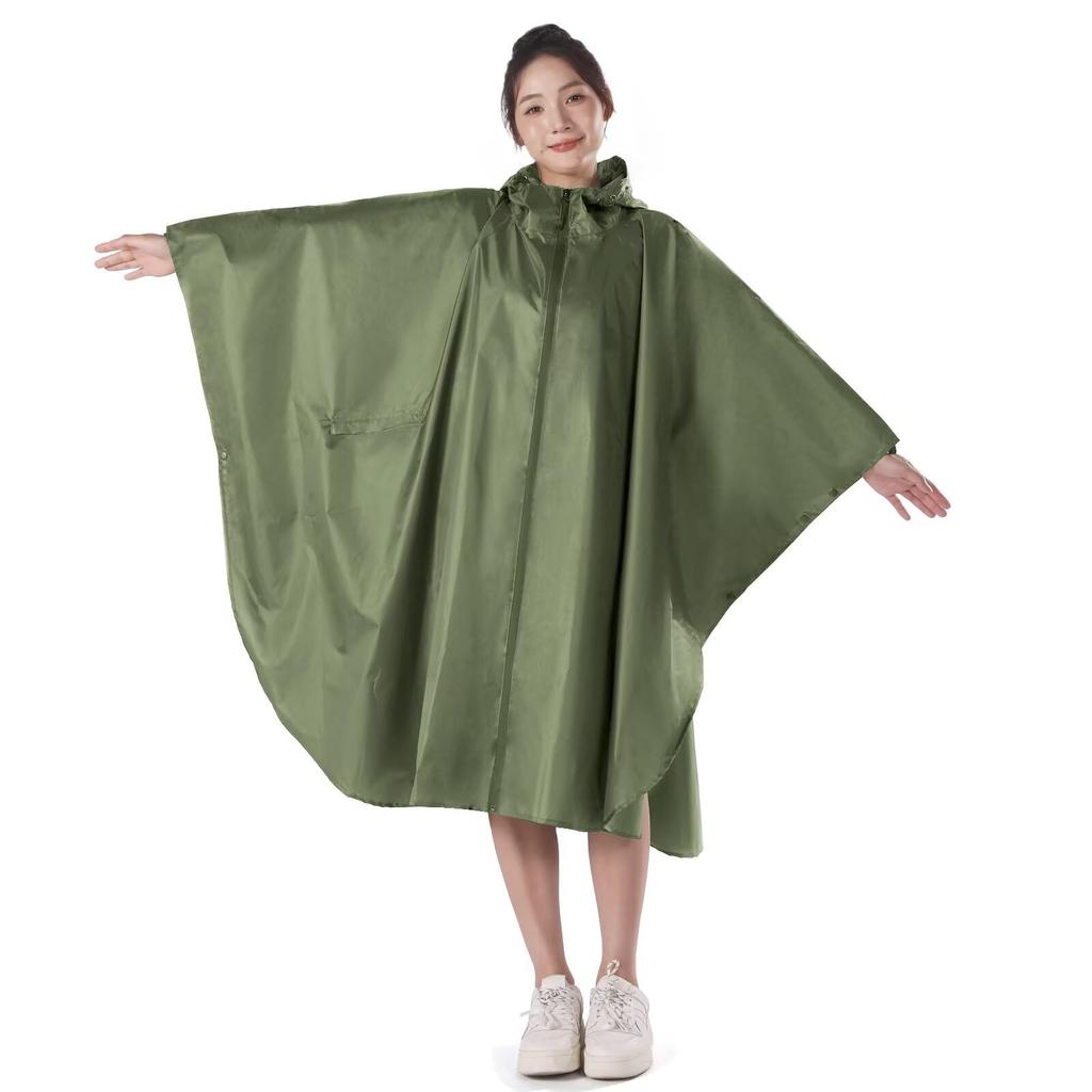 KEZATAAK Poncho für Herren und Unisex Regenmantel zum Pendeln zur Schule oder Rucksack Perfekt für Regen Inklusive Aufbewahrungsbeutel Regenmantel/Regen Damen,
