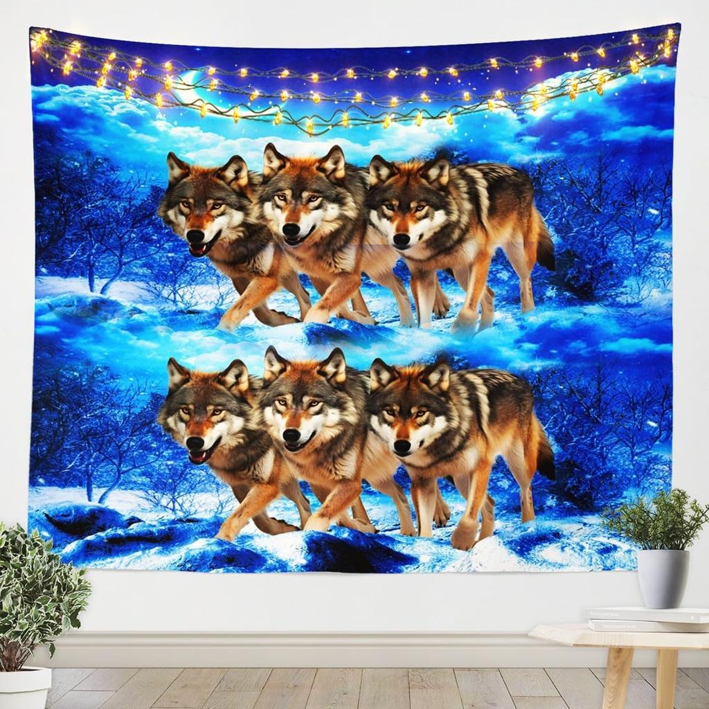 Music Themed Tapestry for Bedroom Room Water Flame Music Note Print Wall Hanging Luxury Musical Pattern Wall Blanket for Kids
