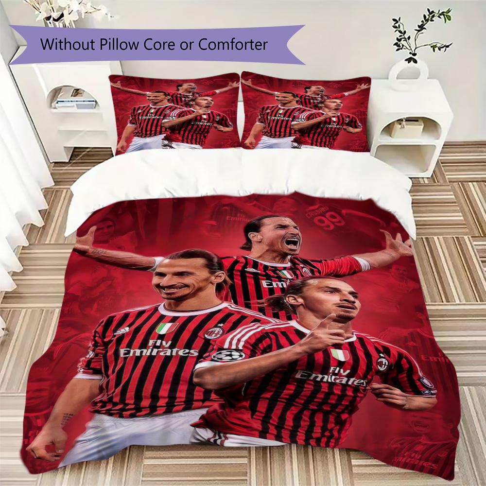Former Associazione Calcio Milan athlete Zlatan Ibrahimović Home Decoration Soft Bedding Down Pillowcase Duvet Cover (without core) 1