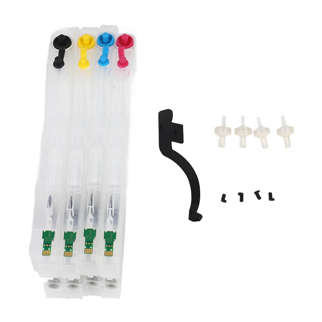 4PCS Disposable Ink Cartridge Replacement Empty Refillable Cartridge for Printer Lengthened Type LC3117