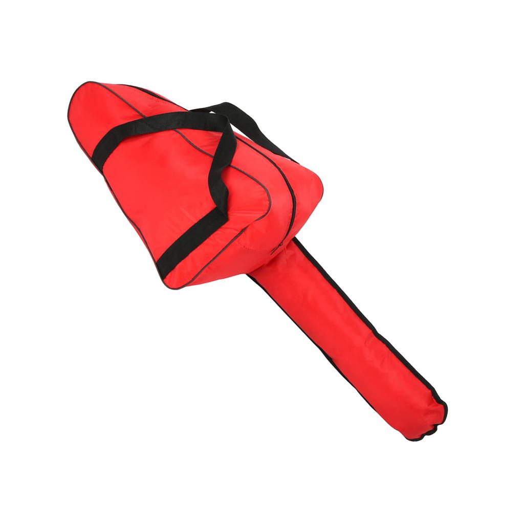 Chainsaw Carrying Bag Hvy Duty Waterproof Oxford Cloth Portable Bag for Lumberjack (Red)