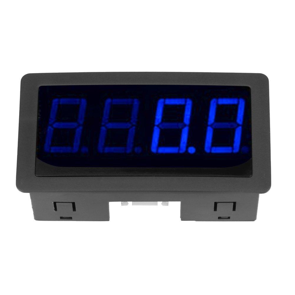 WINGONEER 4 Digit Tachometer Speed Display Speedometer + Proximity Sensor NPN Hall Effect Induction