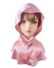 Silk Night Silk Thermal Hair Hat Hood fällt erst in der Nacht ab, verhindert, dass die Klimaanlage ein schönes, feuchtigkeitsspendendes Haar hinterlässt [RUNQIU] Kappe, Kappe, Band,