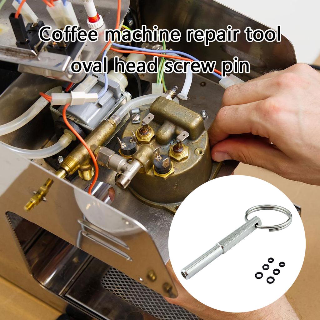 Coffee Machine Open Security Oval Head Service Repair Key Suitable for SS316 Coffee Machine Accessories