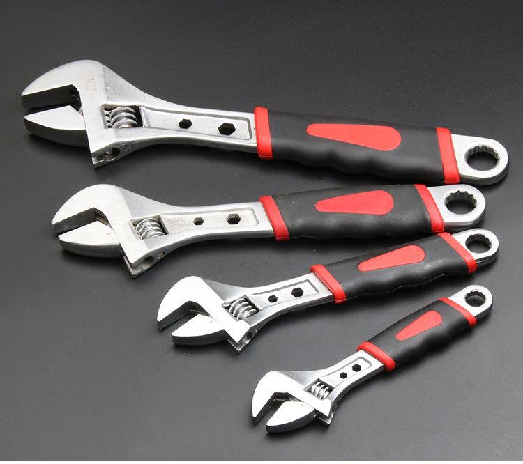 Multifunctional Insulated Mini Adjustable Jaw Wrench Set with Short Handle - Free Shipping