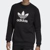 Adidas Originals Trf Fleece Crew Neck Sweatshirt Men Tops Black EH6513