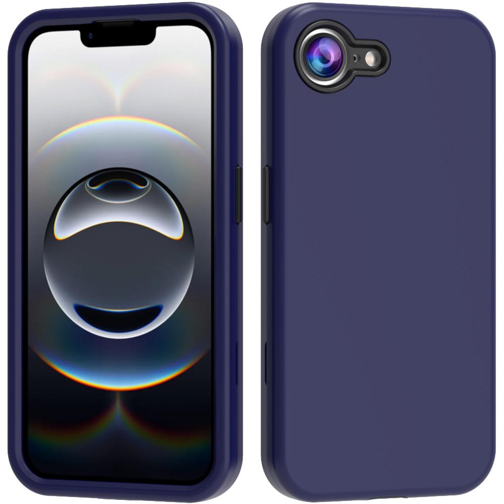 GW03 For iPhone 16e Case TPU+PC Phone Cover Dual Layer Shockproof