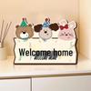 Charming Cartoon Decorative Entryway Ornaments for Home Welcome Decor