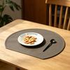 Yousheng Silicone Placemats, Non-Slip Waterproof Dining Table Mat, Heat-Resistant Kitchen Placemat for Dining Room, Coffee Table,