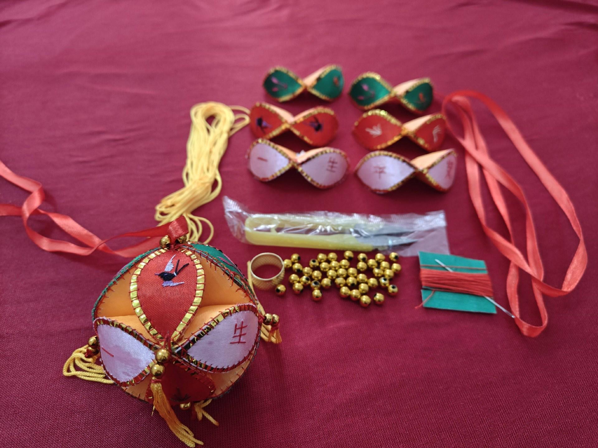 Hydrangea Craft Kit for Guangxi Zhuang Children - DIY Handmade Experience