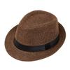 Chapeau Haut de Forme d'Extérieur pour Hommes, Pare-Soleil et Protection Solaire, Tendance Mode d'Été pour Femmes, Chapeaux de Paille Polyvalents, Chapeaux Jazz
