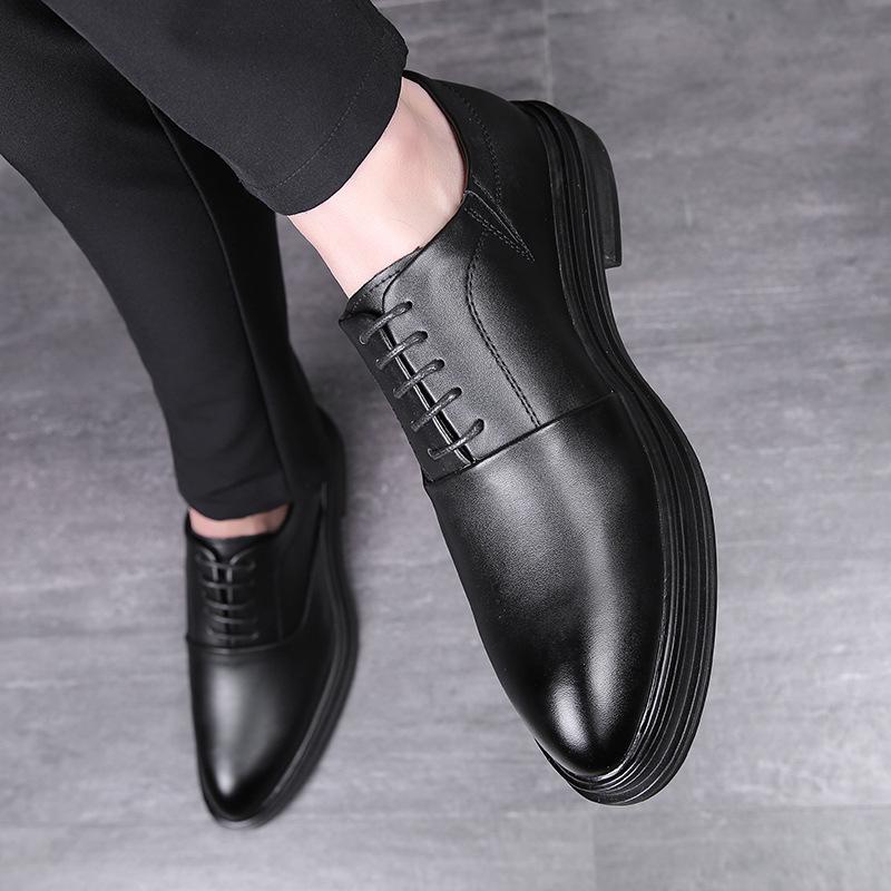 Wenzhou Men's Shoes Men's Extra Large Size Leather Shoes 45 Korean Version Trendy Shoes 46 Men's Shoes 47 Casual Leather Shoes 48