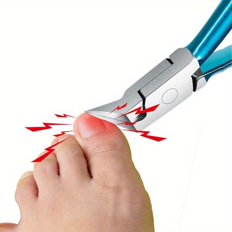 Nail Clipper for Nail Groove Slanted Mouth Eagle Beak Pliers Pointed Nose Dead Skin Pliers Toenail Pliers Foot Repair Tool