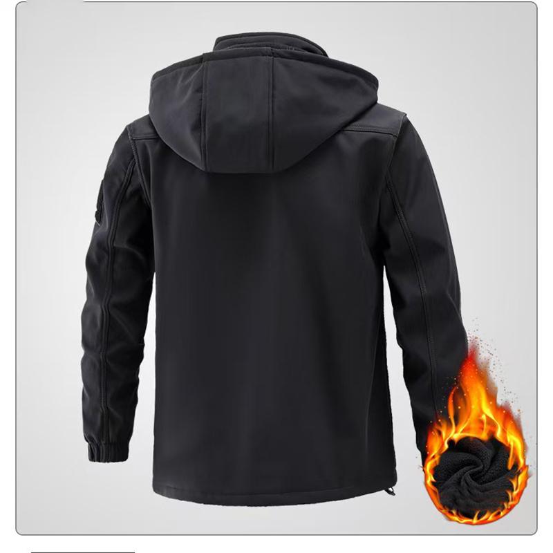 Zimowe Męskie Górskie Ciepłe Komplety Wodoodporny Strój Sportowy Bluza Spodnie dresowe Męskie Ocieplane Komplety Dres