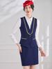 2026 Women's Professional Vest Suit - Spring/Summer New Style: Elegant Receptionist & Flight Attendant Workwear