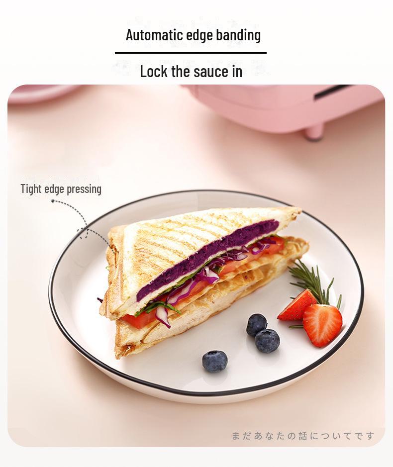 Multifunctional Bread & Sandwich Maker with Waffle Feature for Breakfast Meals