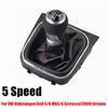5 6 Speed Gear Shift Knob For VW Golf 5 MK5 Rabbit Jetta 2004 2005 2006 2007 2008 2009 Volkswagen Golf 6 Jetta MK6 2010-2014