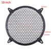1Pcs New 4/6/8/10/12 inch Subwoofer Grill Plastic Replacement Mesh Net Round Speaker Grille Mesh Cover Car Audio Speaker Sub