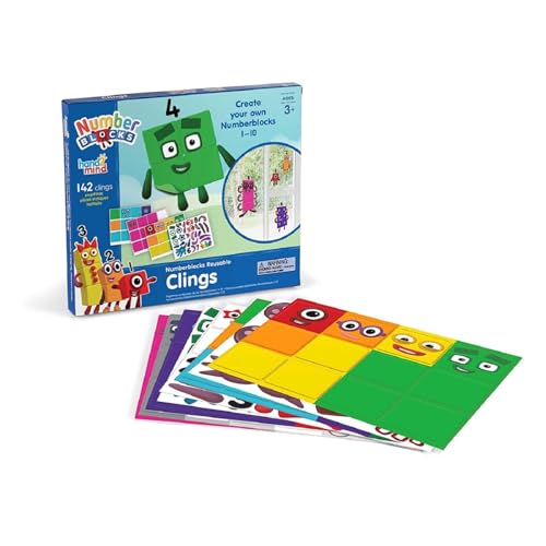 

Numberblocks Klings Багаторазові наліпки з персонажами 94746 Оригінал