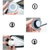 Car Motorcycle Accessories Wide Angle HD Glass Blind Spot Mirror 360 Degree Rotation Convex